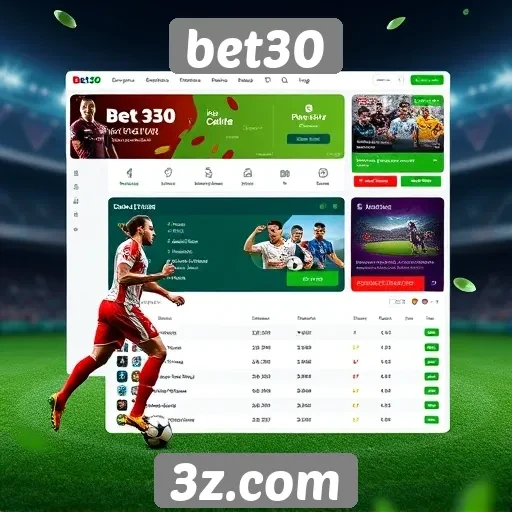 Facilidade de uso na plataforma Bet30