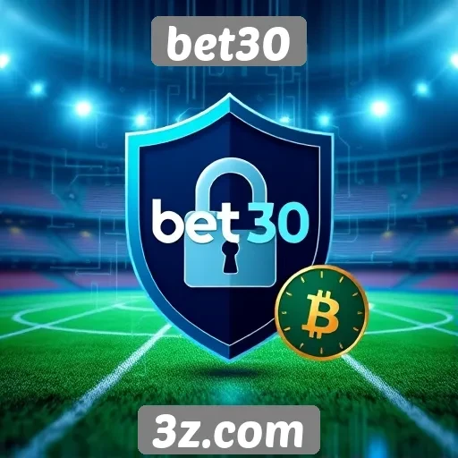 Segurança e criptografia no site bet30